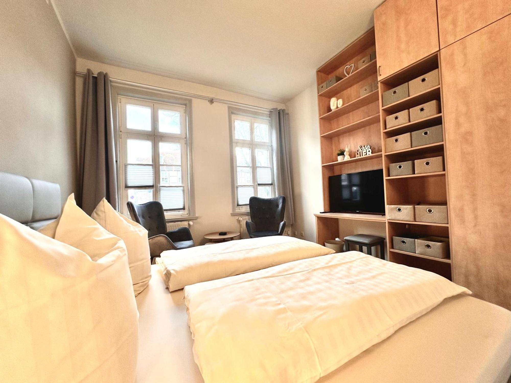 Ferienwohnung An Der Schelfkirche Schwerin  Habitación foto